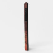 Digitale rode gele abstracte verfpenseel Case-Mate iPhone case (Achterkant/links)