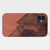 Digitale rode gele abstracte verfpenseel Case-Mate iPhone case (Achterkant (horizontaal))