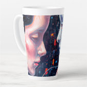 Digitale Romance Latte Mok (Linkerhoek)