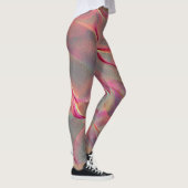 Digitale rots in satijnshade, levend koraal of per leggings (Rechts)