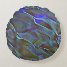 Digitale rots in satijnshade van verbrande blauwe 