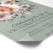 Digitale rouwadvertentie direct downloaden poster (Hoek)