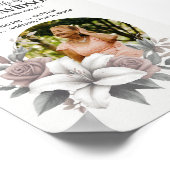 Digitale rouwadvertentie Instant Download Post Poster (Hoek)