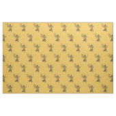 Digitale Samurai-afbeelding - Aangepaste achtergro Stof (Fat Quarter)