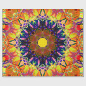 Digitale schilderende prachtige Abstracte kleurrij Cadeaupapier (Vlak)