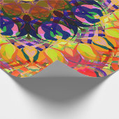Digitale schilderende prachtige Abstracte kleurrij Cadeaupapier (Hoek)