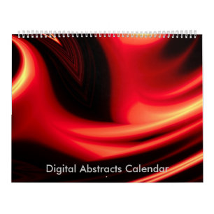 Digitale Schilderijen Computer Abstract Kalender