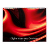 Digitale Schilderijen Computer Abstract Kalender (Hoes)