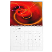 Digitale Schilderijen Computer Abstract Kalender (Jan 2026)