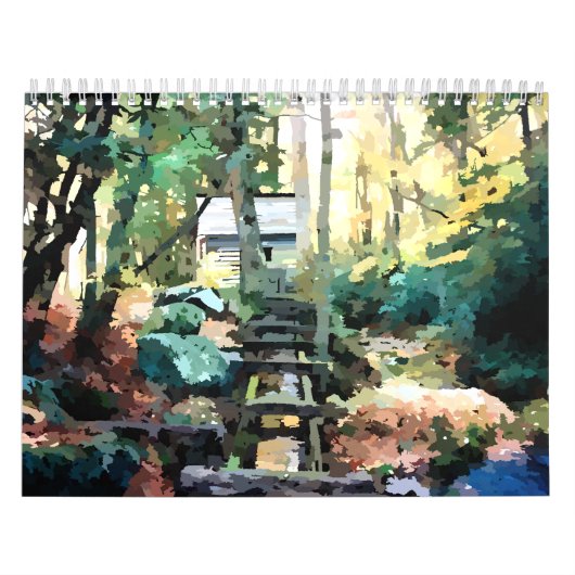 Digitale schilderijenkalender kalender (Hoes)