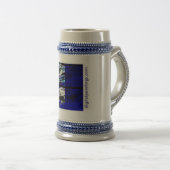 Digitale schilderingen Dot Com Stein Bierpul (Voorkant rechts)