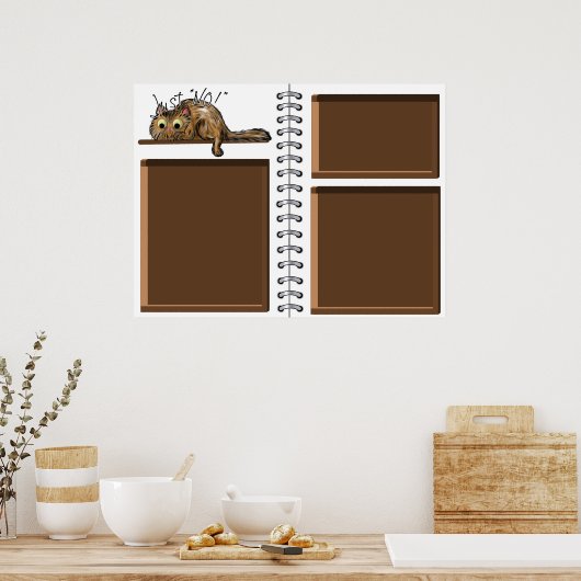 Digitale Sjabloon Planner Sticker of Poster invoeg (Keuken)