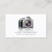 Digitale SLR Camera Professional-fotograaf Visitekaartje (Voorkant)