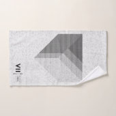 Digitale Sneeuw Bad Handdoek (Handdoek)