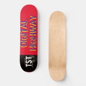 DIGITALE SNELWEG / TST / JMT SKATEBOARDS (Voorkant)