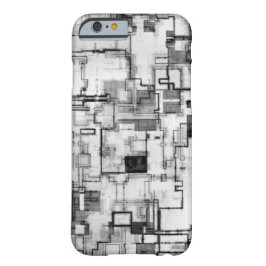 Digitale stads circuit ontwerp mobiele telefoonhoe iPhone 12 hoesje