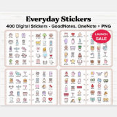 Digitale Stickers voor dagelijks leven (Voorkant)
