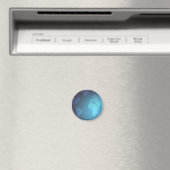 Digitale Stippen Wereldkaart Gradiënt Kunst Magneet (Insitu (Vaatwasser))