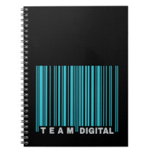 Digitale streepjescode team voor zenuwen