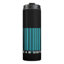 Digitale streepjescode team voor zenuwen