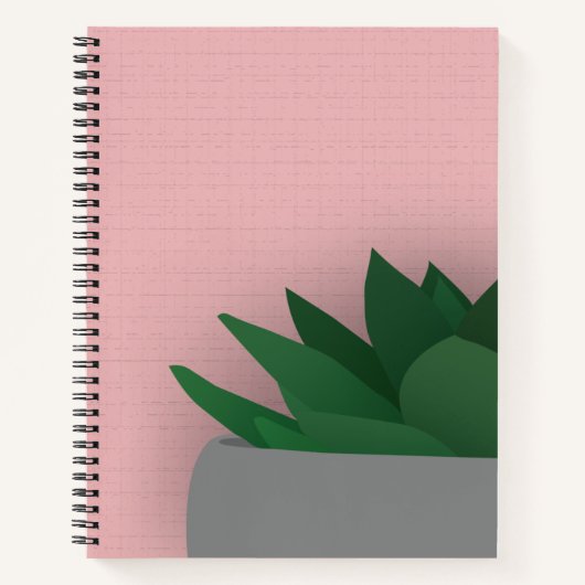 Digitale succulent notitieboek (Voorkant)