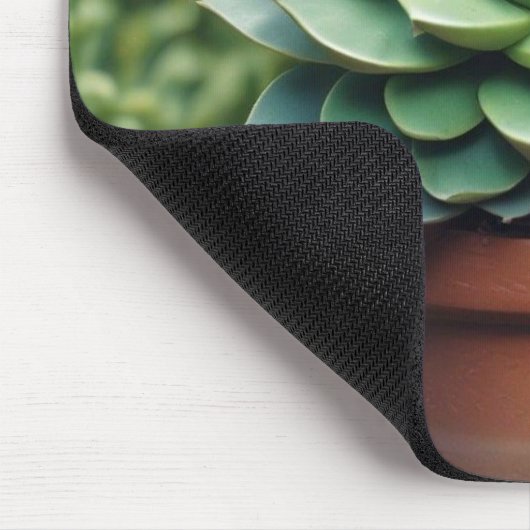 Digitale succulente sereniteit muismat (Hoek)