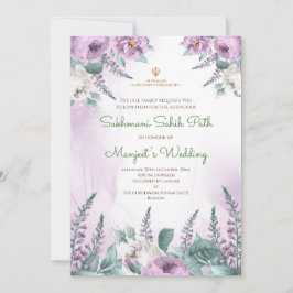 Digitale Sukhmani Path uitnodiging & Akhand path u