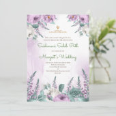 Digitale Sukhmani Path uitnodiging & Akhand path u (Staand voorkant)