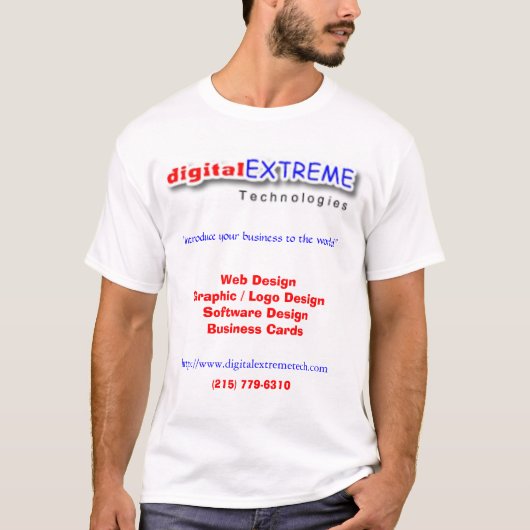 Digitale T-shirts (Voorkant)