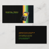Digitale technologie. Cellulaire Visitekaartjes (Voorkant / Achterkant)