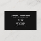 digitale technologie visitekaartje (Achterkant)