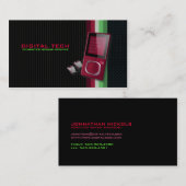 Digitale technologie. Visitekaartjes (Voorkant / Achterkant)