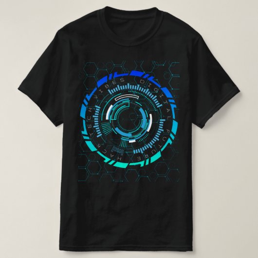 Digitale Toekomst Vibes T-shirt (Design voorkant)