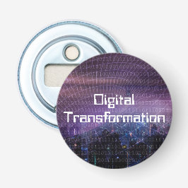 Digitale transformatie voor bedrijven button flesopener