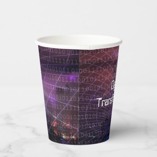 Digitale transformatie voor bedrijven papieren bekers (Rechts)