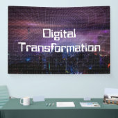Digitale transformatie voor zakelijke banner (Beurs)