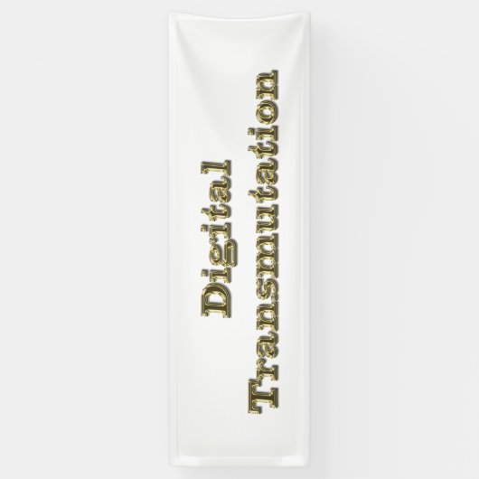 Digitale transmissie spandoek (Verticaal)