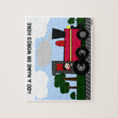 Digitale treinen voor kleine ingenieurs legpuzzel (Verticaal)