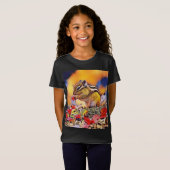 Digitale trilkunst met T-shirt (Voorkant volledig)