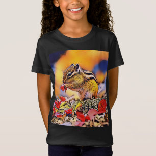 Digitale trilkunst met T-shirt