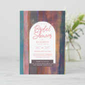 DIGITALE TROUWFEEST UITNODIGING Urban Modern Abstr (Staand voorkant)