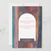 DIGITALE TROUWFEEST UITNODIGING Urban Modern Abstr (Achterkant)