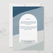 DIGITALE UITNODIGING BRUIDSSLUIER FEest Blauw Mari (Achterkant)