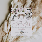 Digitale uitnodiging Oerwoud Safari Birthday Uitno