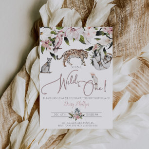 Digitale uitnodiging Oerwoud Safari Birthday Uitno