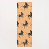 Digitale Unicorn-afbeelding - Aangepaste achtergro Yogamat (Achterkant)