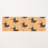 Digitale Unicorn-afbeelding - Aangepaste achtergro Yogamat (Voorkant (horizontaal))