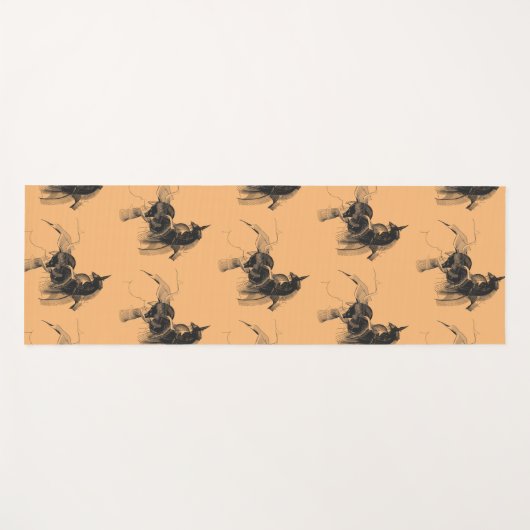 Digitale Unicorn-afbeelding - Aangepaste achtergro Yogamat (Voorkant (horizontaal))