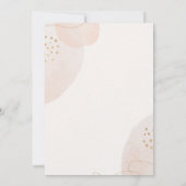 Digitale Unieke Leraar Pensioen Partij Sjabloon Kaart (Achterkant)