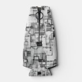 Digitale Urban Circuit Bottle Cooler (Achterkant)